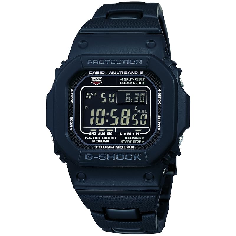 

[Casio] watch G-Shock radio solar EL backlight type GW-M5610BC-1JF black