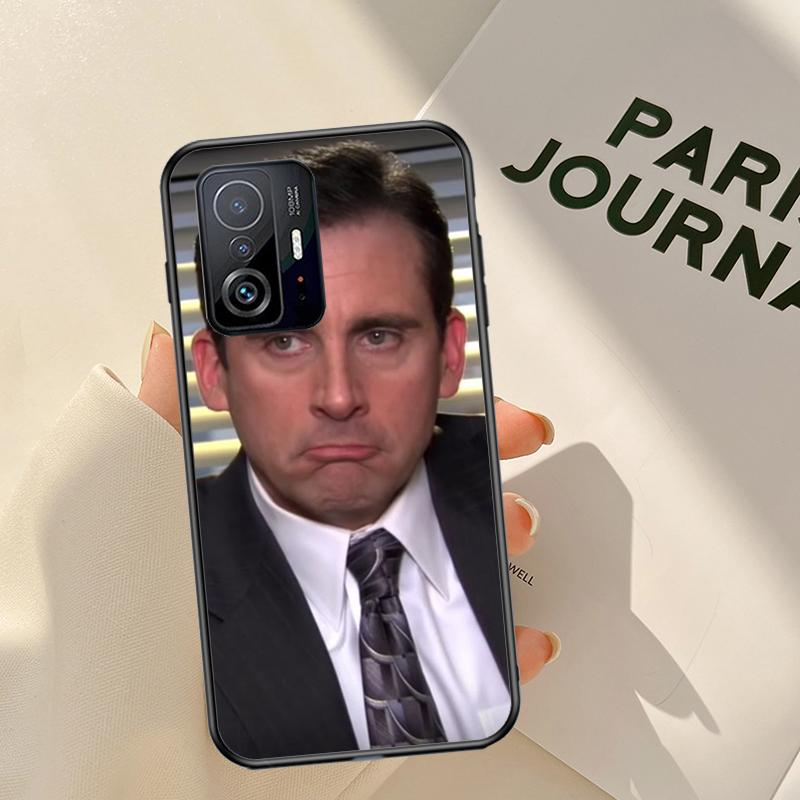 The Office Michael Scott Fundas For POCO F3 F4 X4 GT POCO X3 X5 F5 Pro Case For Xiaomi 13 12 Lite 12T 11T Pro Cover