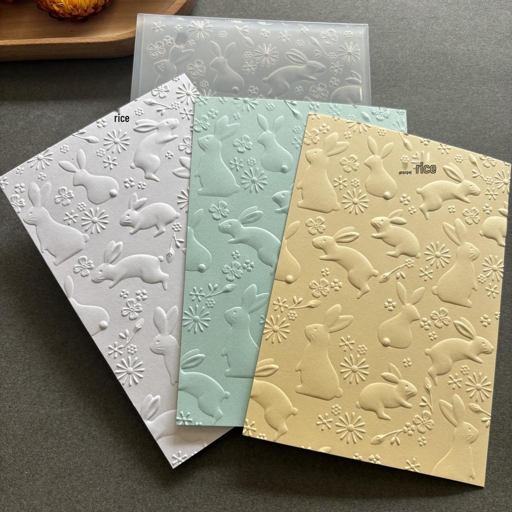 3D-geprägtes Blumen-Kunststoffform für DIY-Reliefstempel-Sammlung