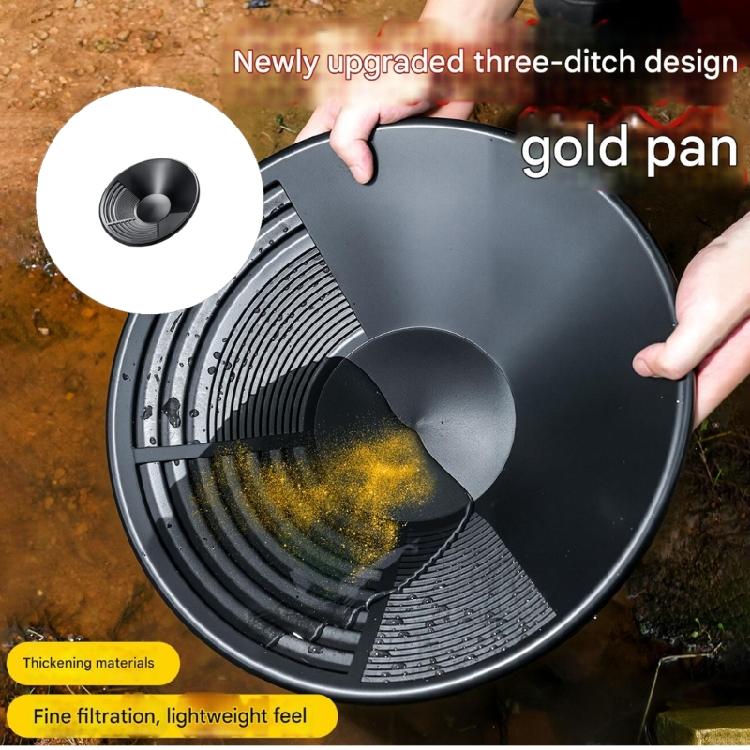 Multifunctional Gold Prospecting Tool Suitable For Various Environment Including Fast Flowing Waters And Rock Area