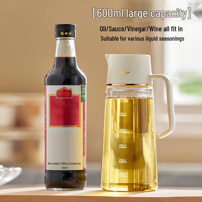 Bear 600ml Automatic Glass Oil Dispenser