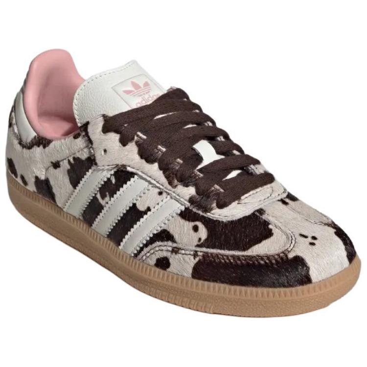 New Adidas Samba Og Cow Print Women's JR1256