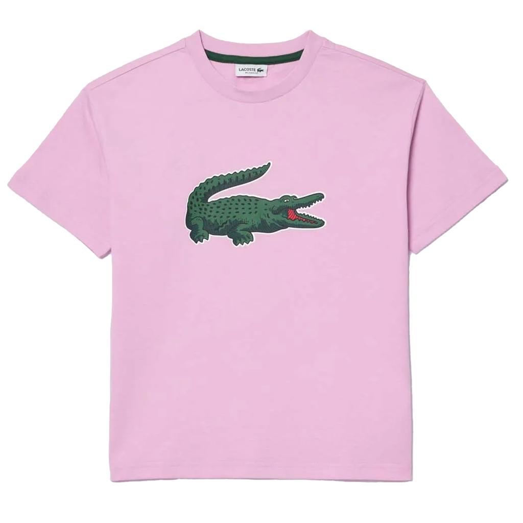 Lacoste Childrens/Kids Graphic Print Cotton T-Shirt