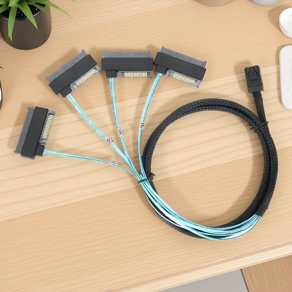 6Gbps SFF-8643 auf 29pin SFF-8482 Kabel Hohe Geschwindigkeit” Festplattenkabel Adapterkabel Interner Server