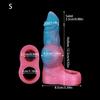 Penis Ring Male Realistic Penis Sleeve Extender Cock Sleeve Dick Enlargement Delay Ejaculation Cock Ring Reusable Condom Sex Toy