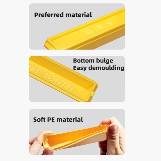 Ice Cube Mold French Fries Ice Tray for Freezer BPA Free Creative Popsicle Maker Magnetic DIY Kitchen Tools