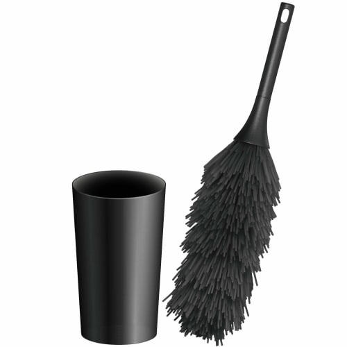 

ELECOM Static Elimination Brush Dust Removal Cleaning Brush Strong Storage Case Included Black AVD-TVBR03ASC