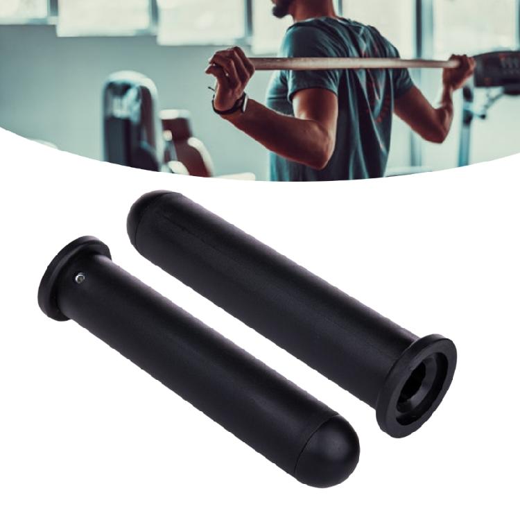 2pack High Capacity Adapter Sleeves Removable End Caps Adapter Sleeves for Strength Fitness Equipment