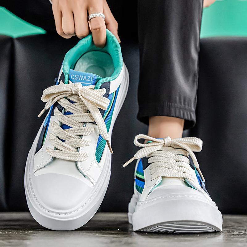 Fashion Student Shoes Sneakers Casual Skateboard College Style Thick Soled Youth Sports Fashion Sports Platform Loafers Designer Luxury