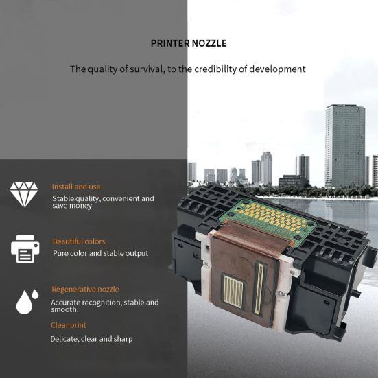 Printhead Professional Easy Installation Printer Parts High Resolution Print Head Replacement Compatible