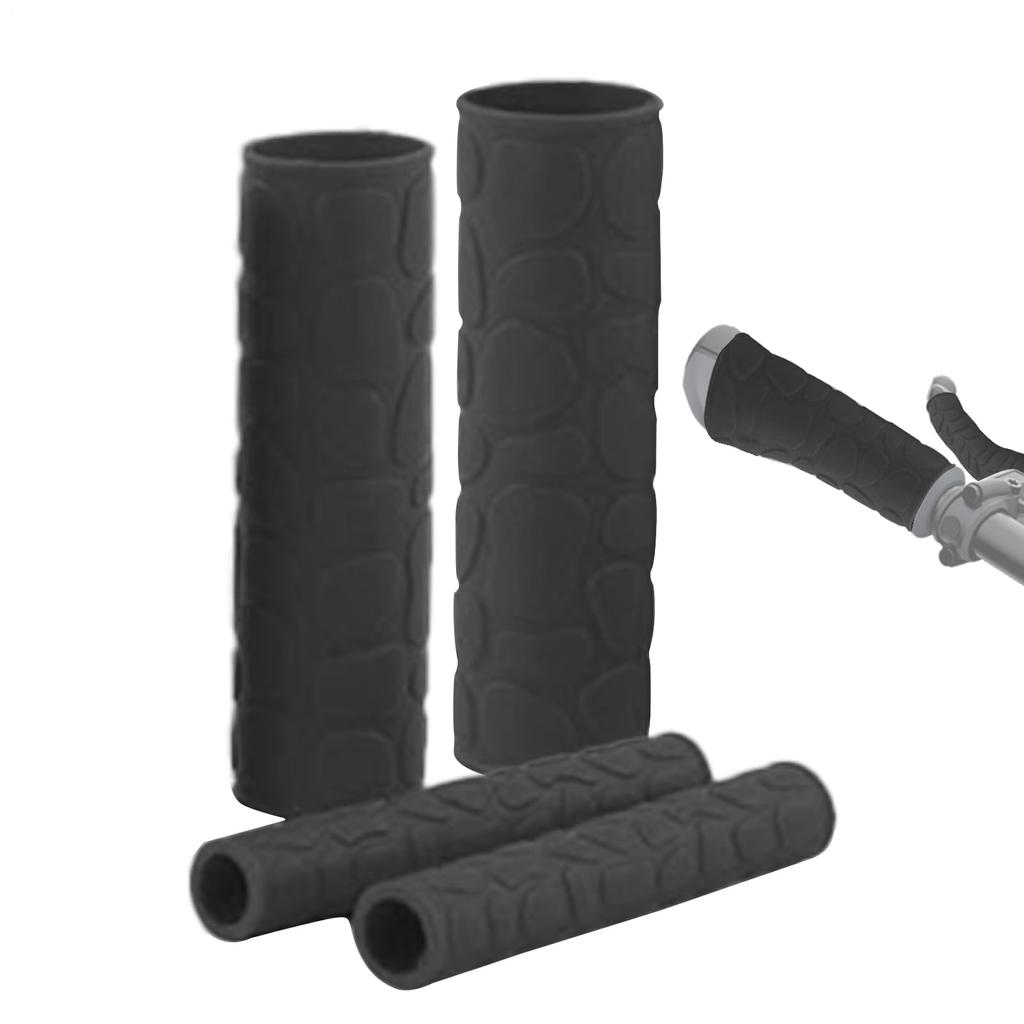 Patonde Motorcycle Handlebar Cover, Motorcycle Handlebar Grip Cover | Motorcycle Grip Cover Non-Slip Rubber