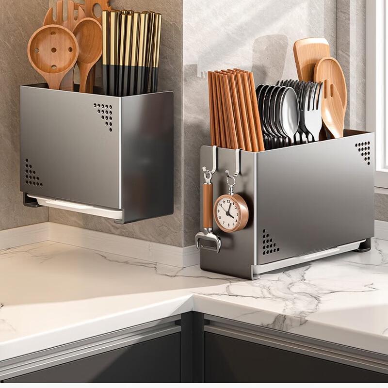 Wandmontierte Aufbewahrungsbox für Essstäbchen