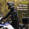 Motorcycle Raincoat Men Waterproof Reflective High Visibility Jacket Pants Set Breathable Windproof Motorbike Rain Suit