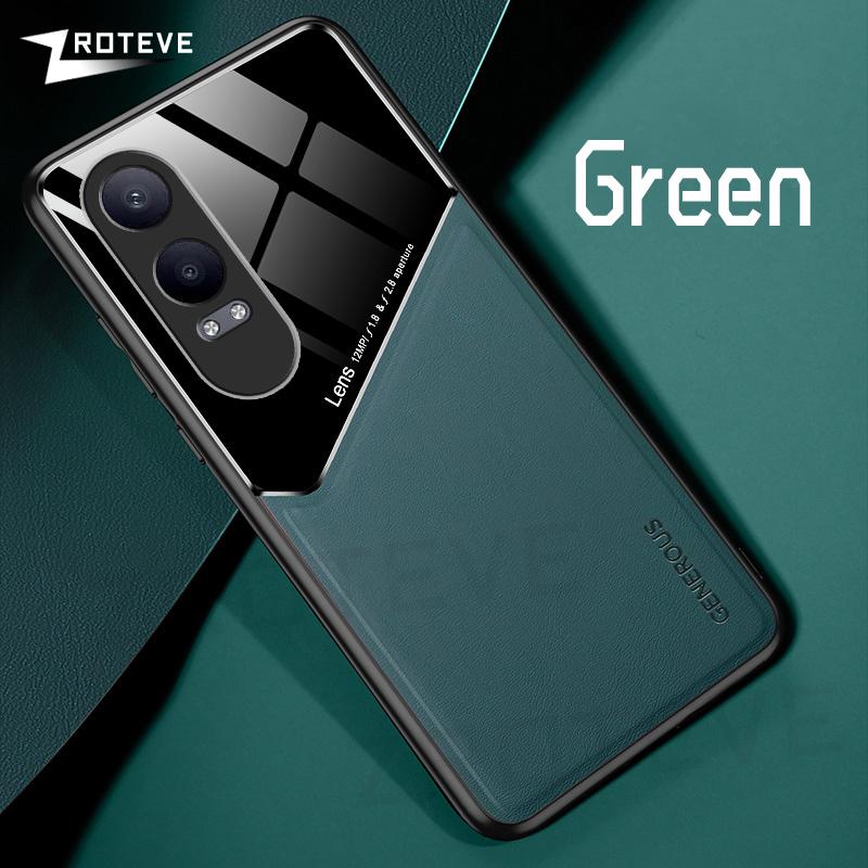 For OnePlus Nord CE4 Lite Case Zroteve PU Leather Car Magnetic Hard PC Cover For OnePlus Nord CE 4 Lite Nord4 Global Phone Cases