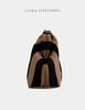 2025 Versatile Striped Knitted Handbag: Cloud Design, Large Capacity, Color Block, Daily Use.