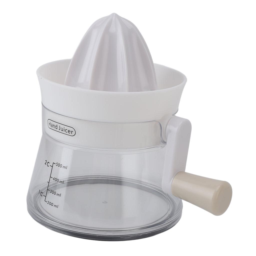 Zitruspresse Manuell Handlich Kompakt Tragbar Entsafter Haushalt Rotierende Presse für Zitrone Orange