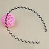 Hot Men Women Metal Wavy Hair Head Hoop Sport Headband Cool Accessory Gift