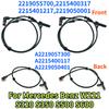 A2219050401 2219055700 2215400317 A2215400117 For Mercedes Benz W221 C216 Front Rear Left Right Car ABS Wheel Speed Sensor Speed Sensors 3