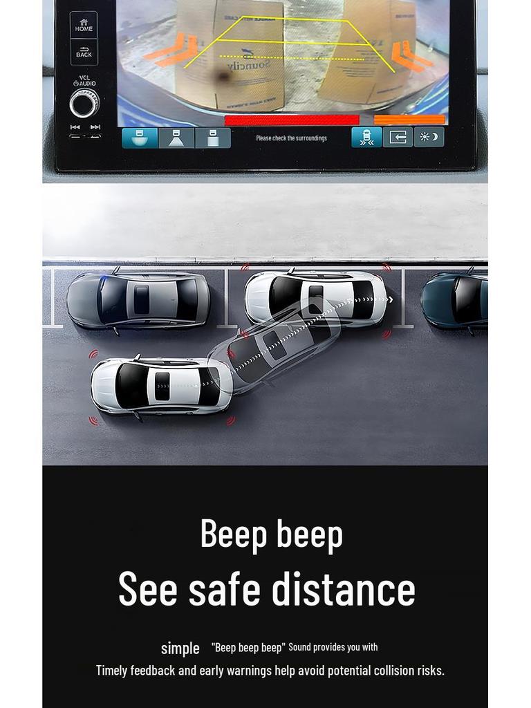 Front and Rear Parking Sensors for Honda CR-V and Hyundai Breeze