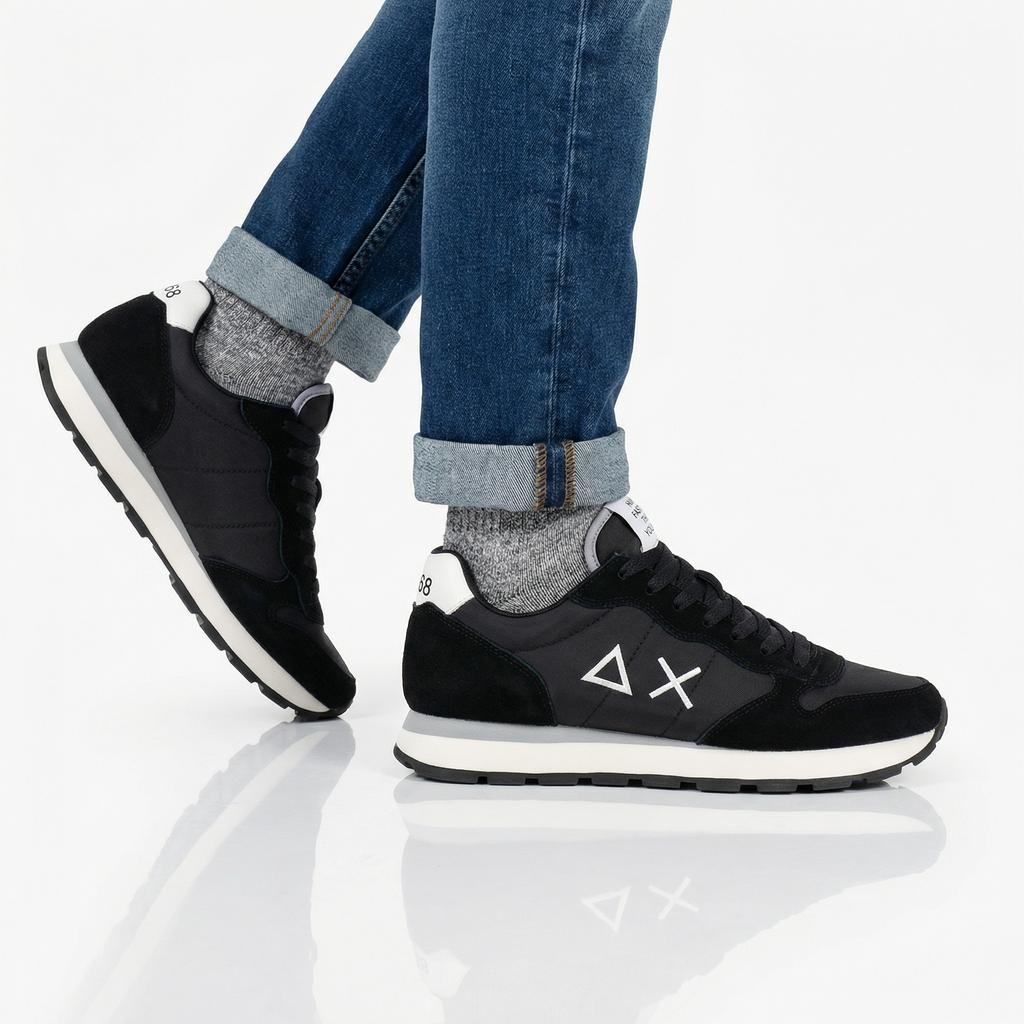 Sun68 Tom Solid - Men's Sneakers Shoes Black Z36101-11 ORIGINAL