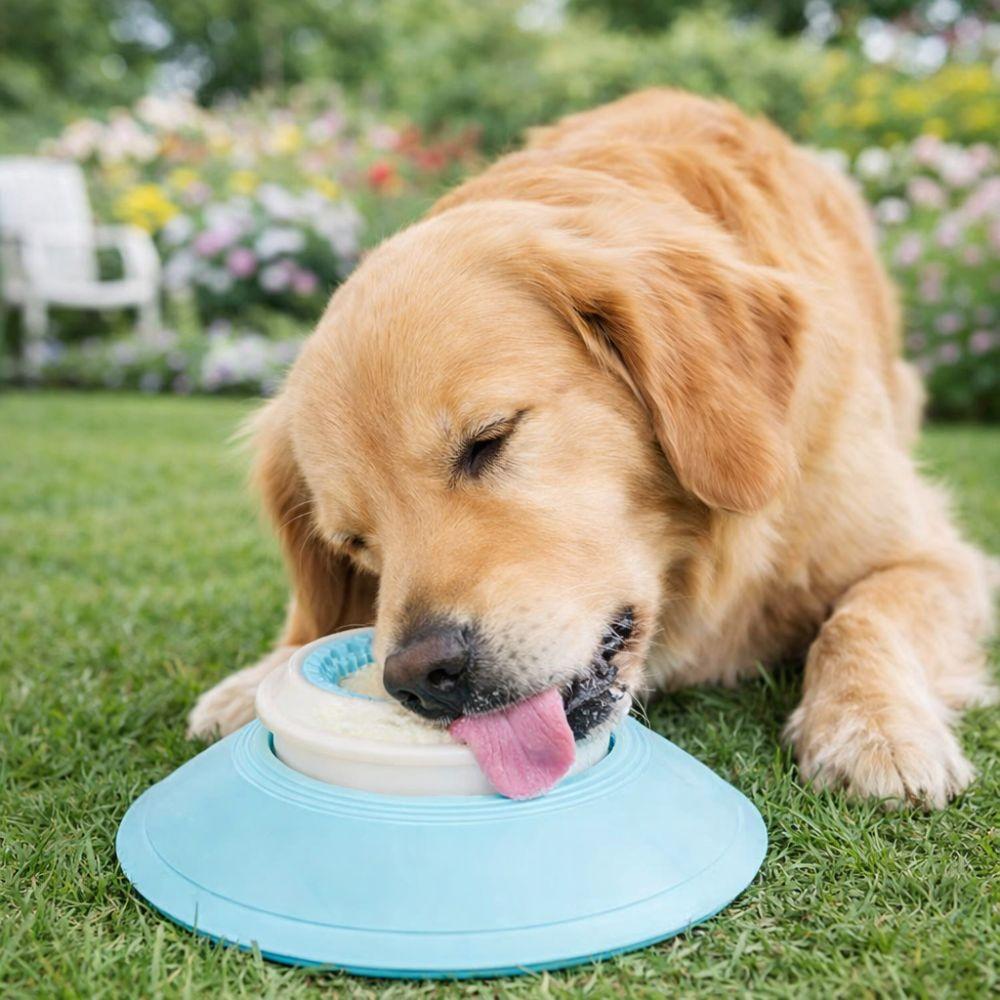 Anti-slip Pet Licking Toys Interactive Dog Slow Feeder Treat Dispenser  Training Reward