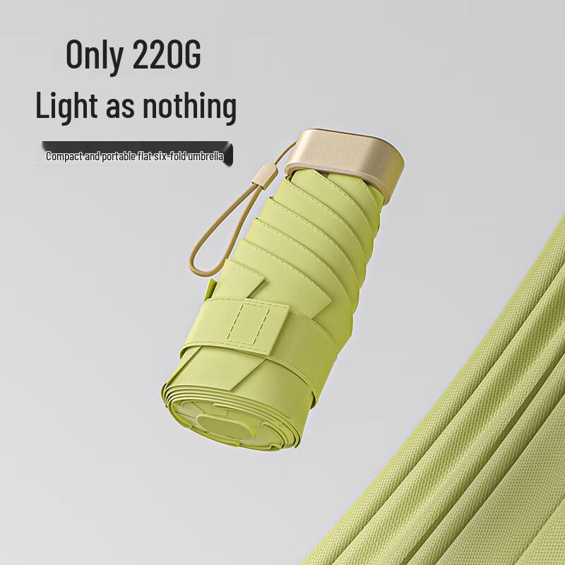 Nanqiao Women's Compact UV Protection Sun & Rain Umbrella