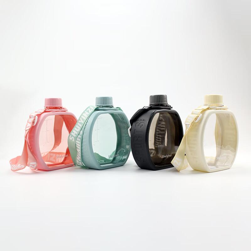 

Cute 700ml Water Bottle with Shoulder Strap