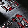 FOR HONDA CBR500R Reflective Motorcycle Stickers, 3M Safety Warning At Night In the Dark Scooter Helmets XL0 Wsvj7