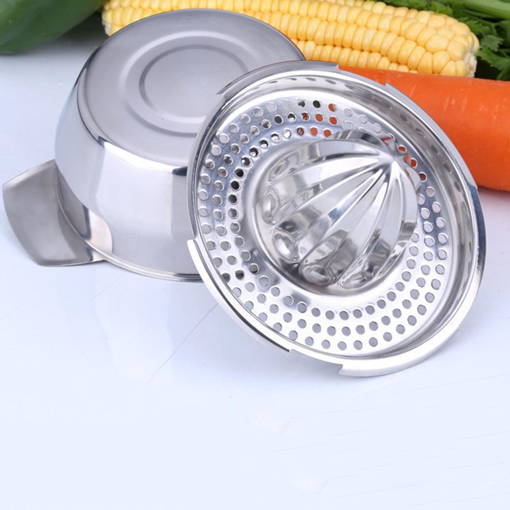 

Manual Juicer Fruit Juicer Machine Stainless Steel Manual Orange Juicer Detachable with Strainer Handle Kitchen Gadgets China Mainland
