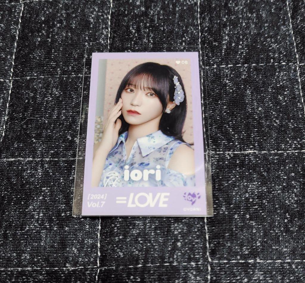 [USED] Iori Noguchi Mini Photo Card Vol.7 Rare =LOVE 6th Anniversary Costume