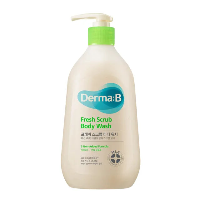 Derma:B  Fresh Scrub Body Wash 420ml