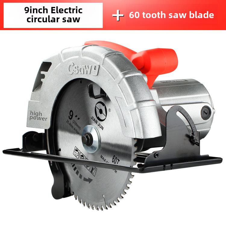 7-9 Inch Portable Electric Circular Saw for Woodworking & Home Decoration - Multi-Function Inverted Table Saw