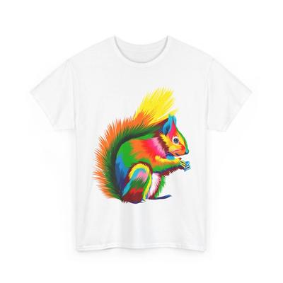 Eichhörnchen Shirt, Tiere Nagetiere Liebhaber Eichhörnchen Bunt Damen Herren T-Shirt