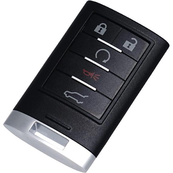 Key Fob Replacement Fits for Cadillac SRX 2010 2011 2012 2013 2014 2015 ATS XTS 2013-2014 ELR Push Start Button Smart Proximity Keyless Entry Remote
