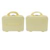 14in Cosmetic Box Suitcase Design Vintage   Large Capacity Portable ABS Makeup Bag for Women Girls Travel