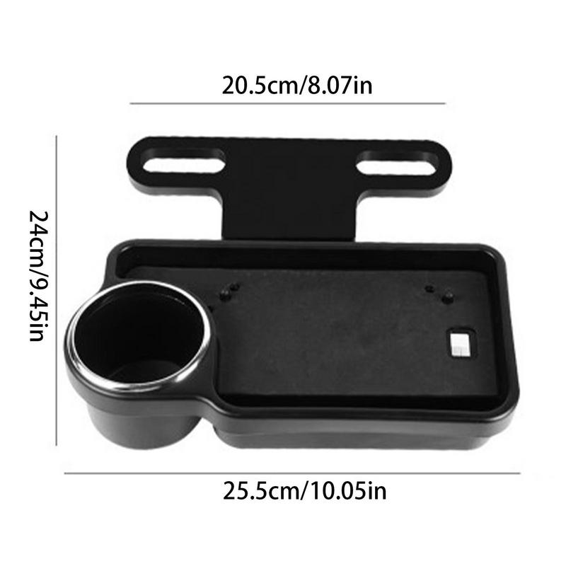Car Trays For Eating Food Trays For Cars Folding Plate Strong Carrying Capacity Cup Holder Foldable Strong Capacity Plane