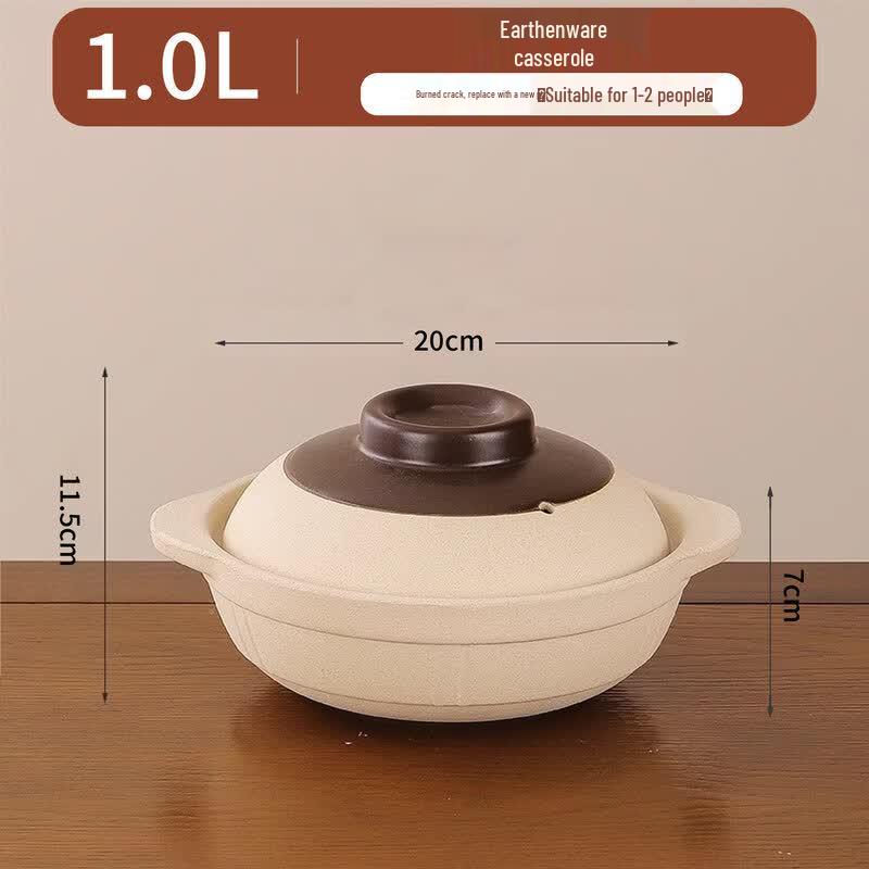Traditional Ceramic Charcoal Hot Pot Stove Set