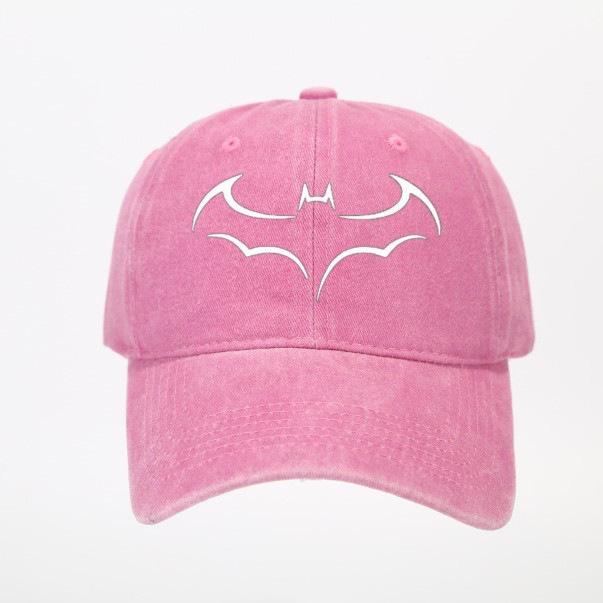 

Унисекс Моющаяся Хлопковая Бейсболка Солнцезащитная Шляпа для Путешествий One Size розовый