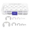 580Pcs E Circlip Washer Set with Storage Box Stainless Steel Firm Fixing E Type Retaining Washer