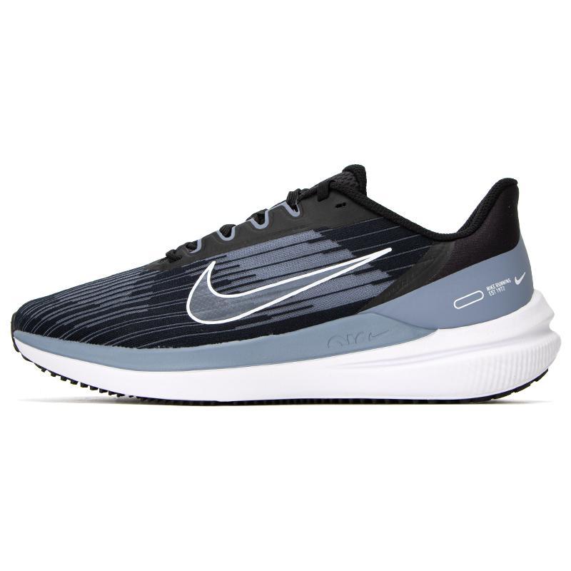Nike Air Winflo 9 'Black Ashen Slate' (Unisex) Black / White / Ashen Slate Running Shoes DD6203 008