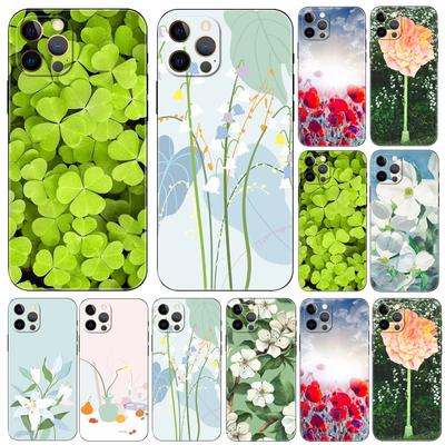 Plant Flower Phone Case For iPhone Samsung Galaxy Redmi Xiaomi Oppo OnePlus Note S A 7 8 9 10 11 12 13 14 20 21 22 23 53 54 Pro Max Plus Ultra