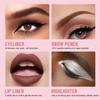 Multifunkční tužka na make-up 4 v 1 Eyeliner Tužka na obočí Rty Rozjasňovač Náplň Kosmetická sada - 14,4 cm Voděodolný Nástroj pro krásu vše v jednom