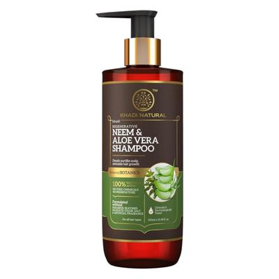 Shampoo all'Azadirachta e Aloe Vera Per la Crescita dei Capelli e la Cura del Cuoio Capelluto Senza Parabeni Per Tutti i Tipi di Capelli 310 ml