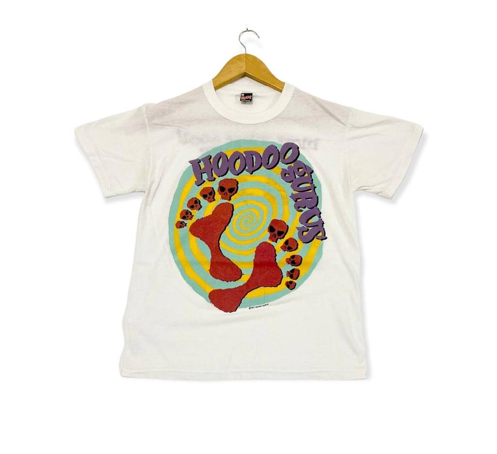 Vintage 80s 1987 HOODOO GURUS blow your cool! Album tour singles australian rock band artwork drawing streetwear rare nice promo t-shirts