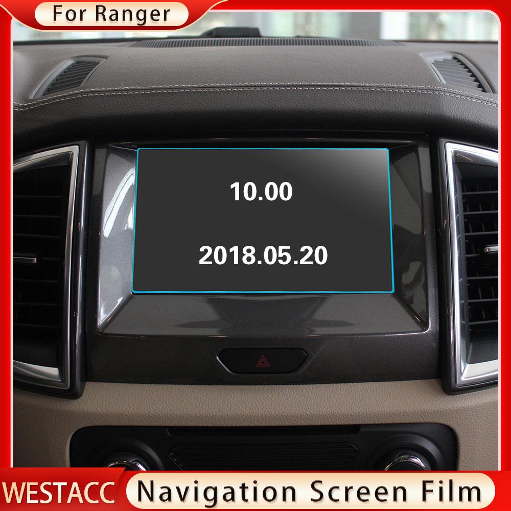 Tvrzená fólie obrazovky navigace do auta Ochranná lišta obrazovky GPS pro Ford Ranger Everest 2015- pro Kuga