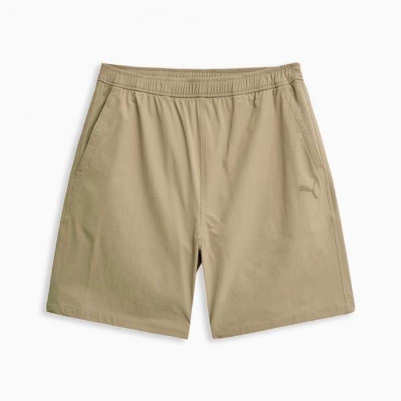 PuMa Men S PreMiuM baSic Woven ShortS 529764 01 02 M 02 Iced coffee/XL