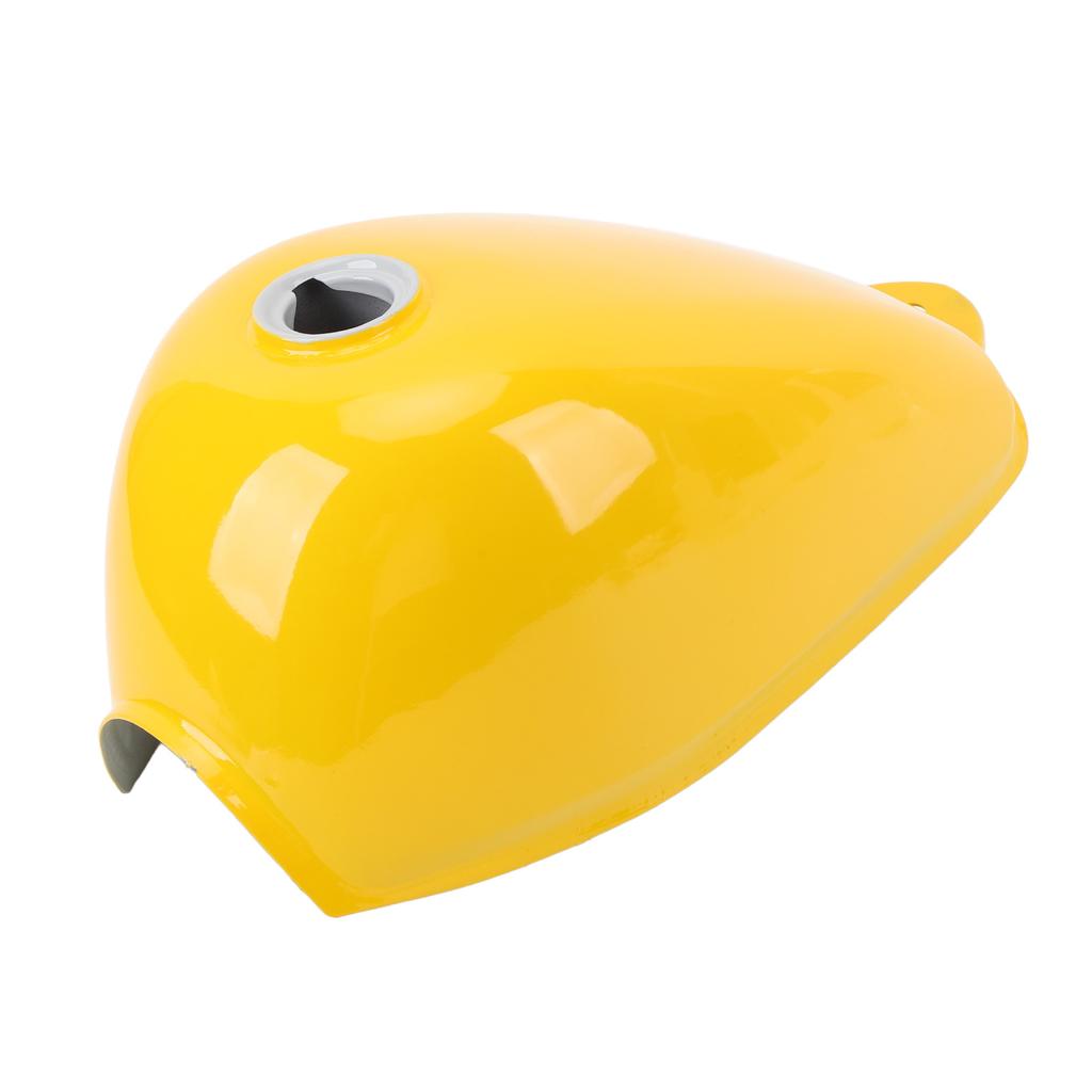 Motorcycle Fuel Tank Iron Structure Yellow Gas Tank with Fuel Valve for Mini Trail Monkey Bike Z50