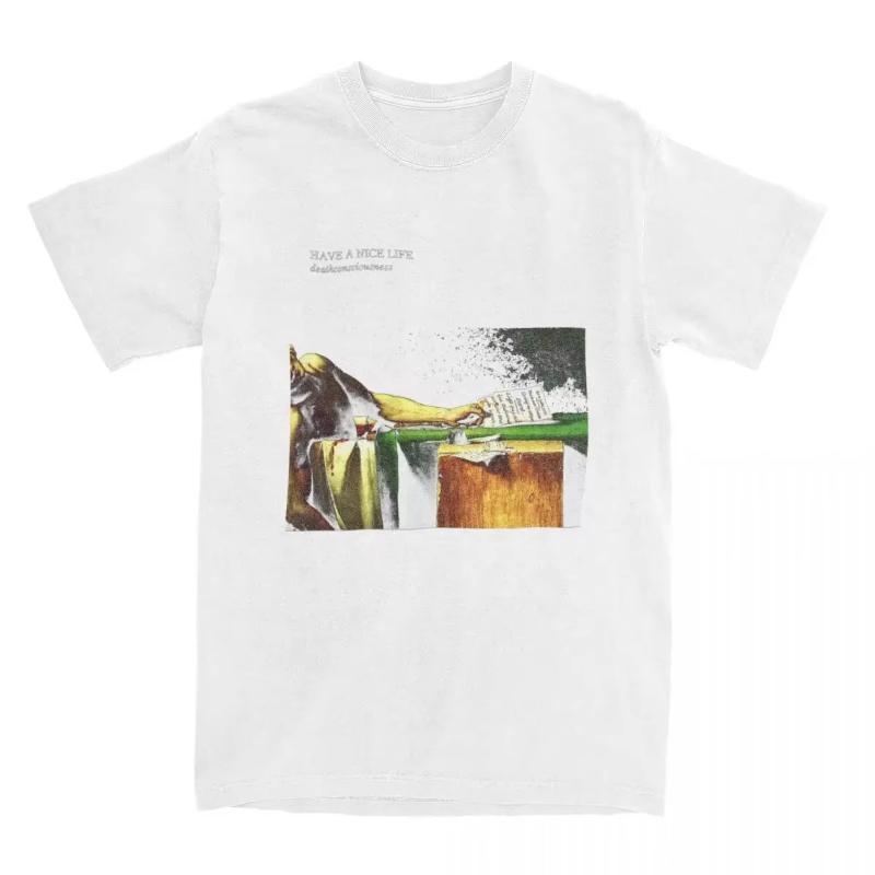 Wishing You A Happy Life Death Awareness Tshirt Retro Street Style Fan Gift Retro Street Style Daily Casual Comfortable