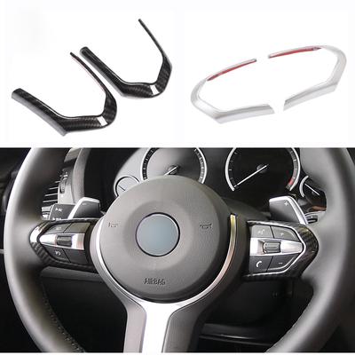 Car Steering Wheel Decoration Frame Cover Trim For BMW M-Sport F20 F22 F21 F30 F32 F33 F36 F06 F12 F13 X5 F15 X6 F16