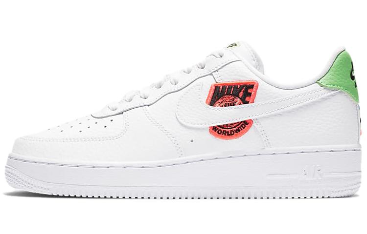 

Nike Air Force 1 Low 07 Worldwide Pack Flash Crimson Green Strike Women s CT1414-100 36.5